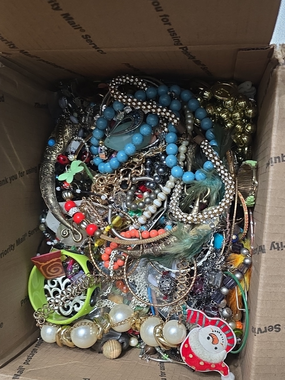 Craft Lot Unsorted Jewelry 5lbs